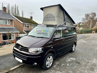 Volkswagen California SE (Ocean) 4 Berth 4 Belts Pop Top Camper For Sale 