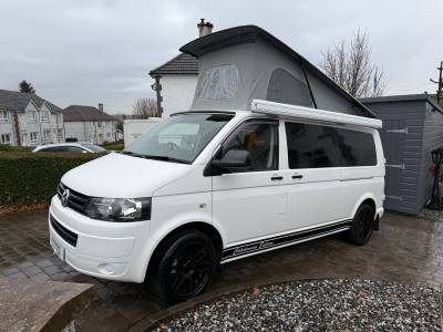 VW T5 LWB Pop Top 4 Berth 2013 Campervan For Sale 