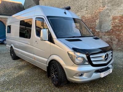 Mercedes-Benz Sprinter 313 Cdi 4 berth rear lounge campervan conversion