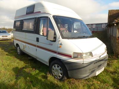 1999 Swift Mondial 2 bert 3 seat belt camper van for sale