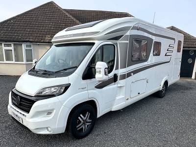 Hymer 704 SL 2016 4 Berth Rear Twin Beds with Large Garage Motorhome for Sale