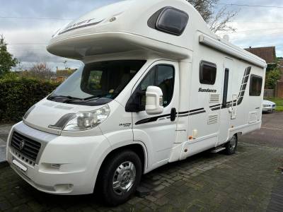 Swift Sundance 2011 6 Berth Over cab bed End lounge motorhome for sale