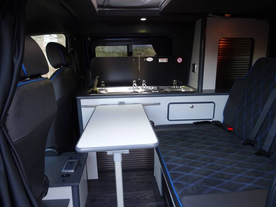 Nissan NV200 2017 4 Berth 4 Seatbelts Pop Top Electric Rock N Roll Bed ...