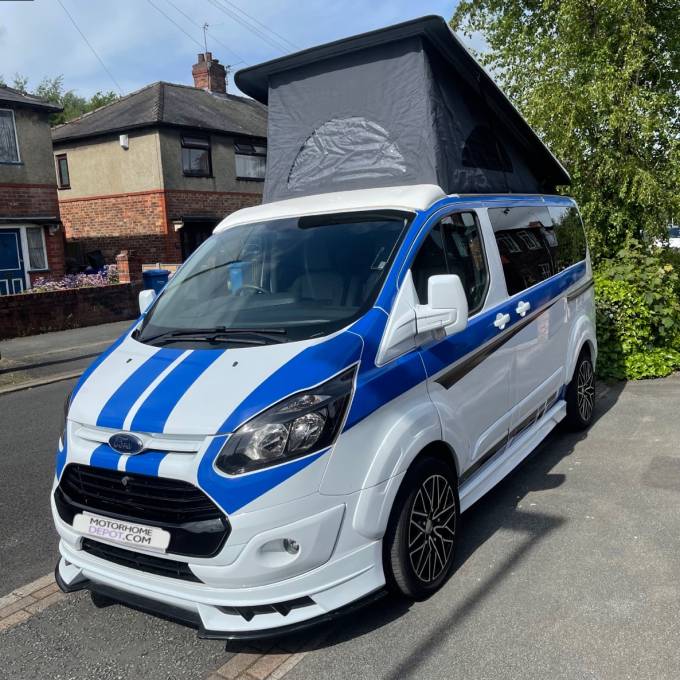 Ford Transit Custom Liverpool Campervan Conversions Rear Lounge Pop Top ...