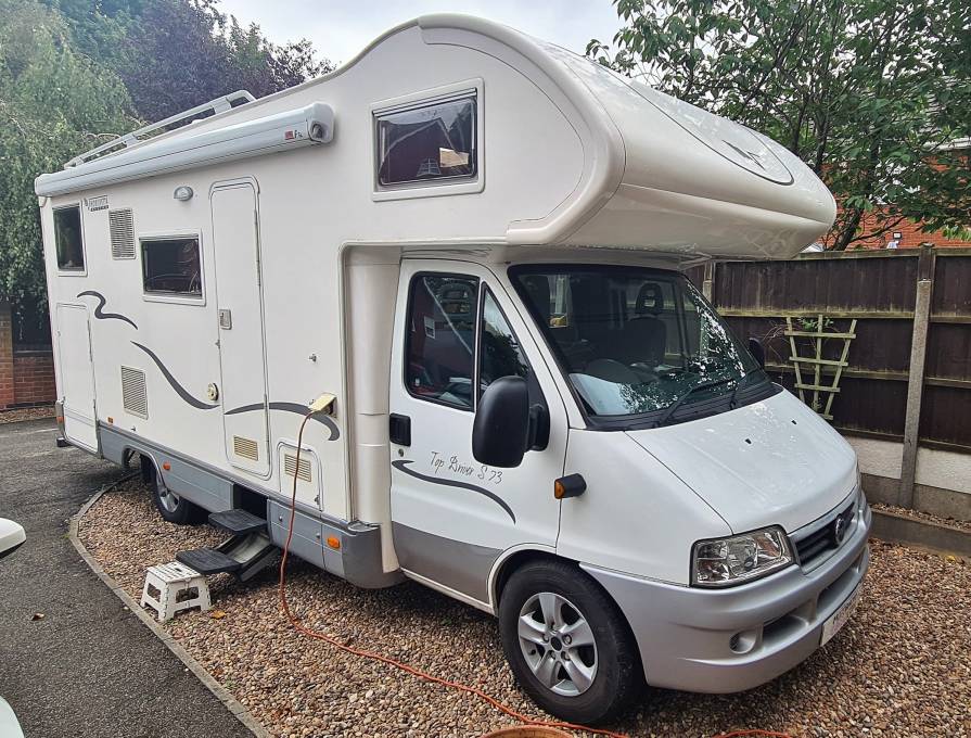 Mobilvetta Top Driver S73 - 6 Berth - Transverse Bed over Garage - 2006 ...