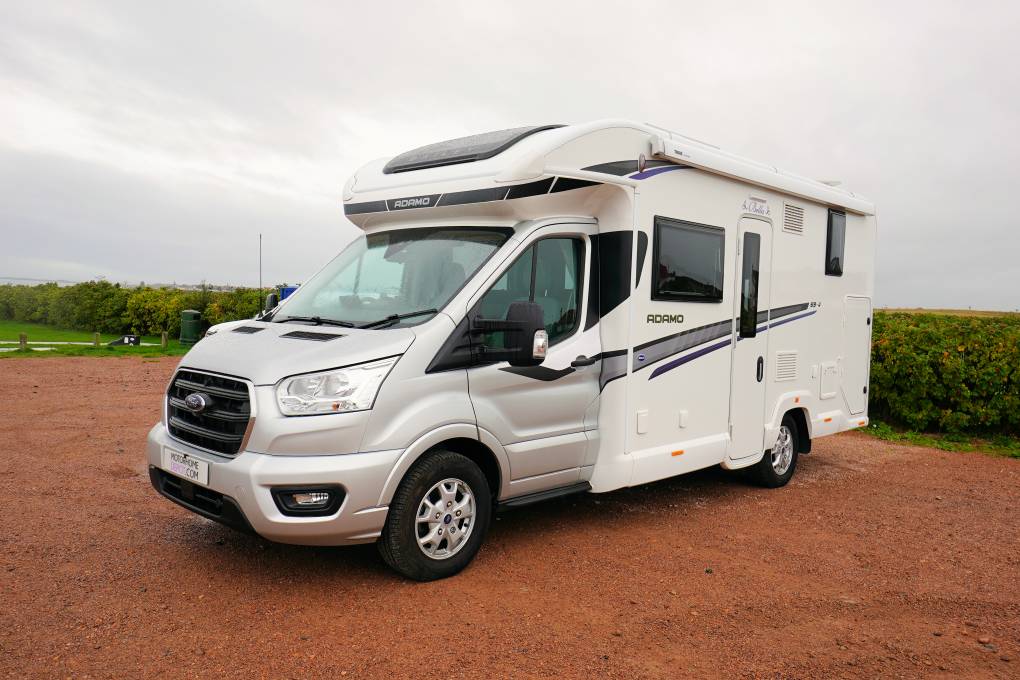 2021 Bailey Adamo 694, 4Berth, 4Seatbelts, Electric Dropdown Bed