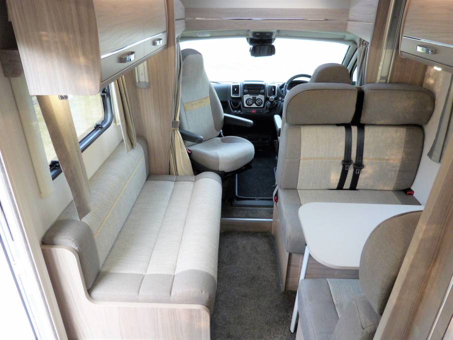 Elddis Evolution 196, 6 berth rear lounge coachbuilt motorhome