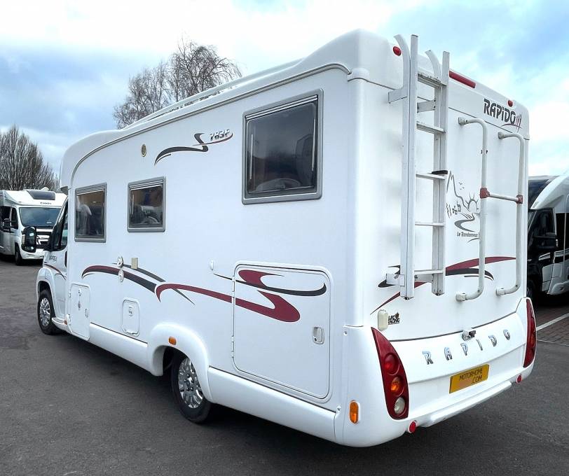 RAPIDO 783F 4 BERTH TRANSVERSE BED LARGE GARAGE LOW PROFILE Motorhome