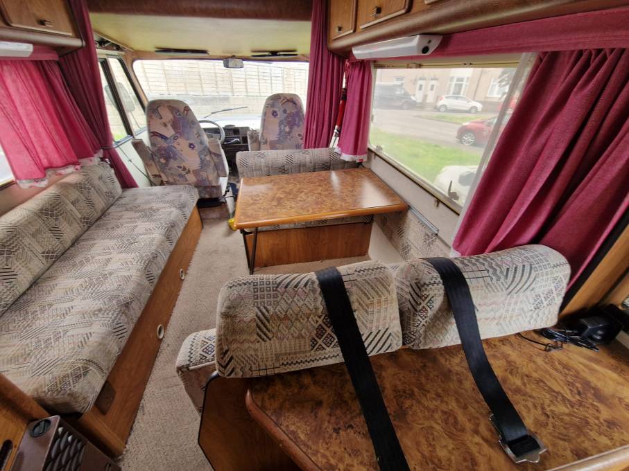 CLASSIC HYMER B544 LHD - MECHANICALLY SOUND WITH MOT -NEEDS SOME LOVE!