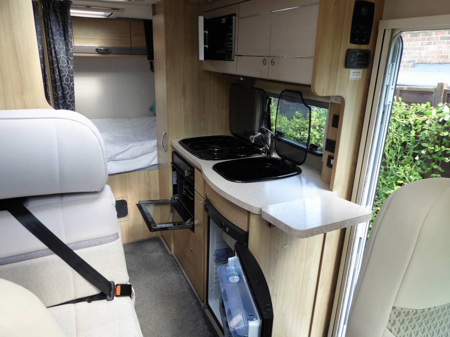 Elddis Accordo 125 3 berth rear bed rear garage coachbuilt motorhome ...