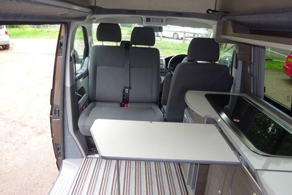 VW Transporter T28 Hi Line Professional Conversion 4 berth Campervan ...