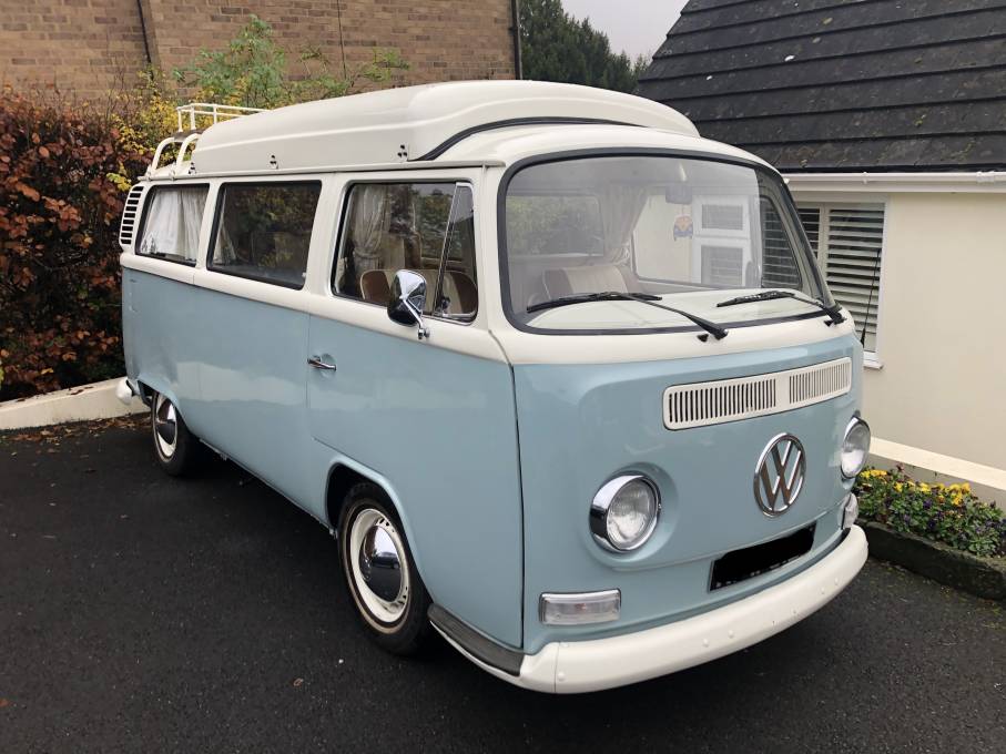 VW T2 Early Bay Camper Van