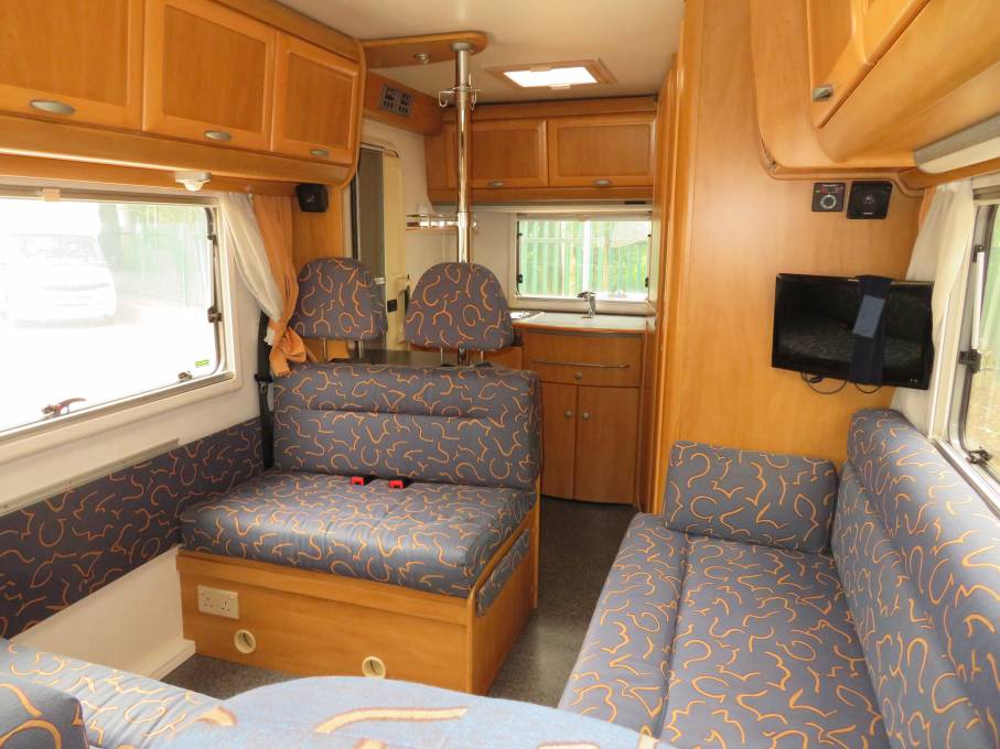 Hymer B544 4 Berth 6 Belts Motorhome For Sale