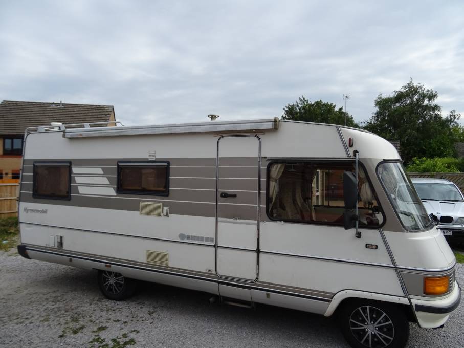 Hymer 644 1992 Rhd Rear Fixed Bed 4 Berth