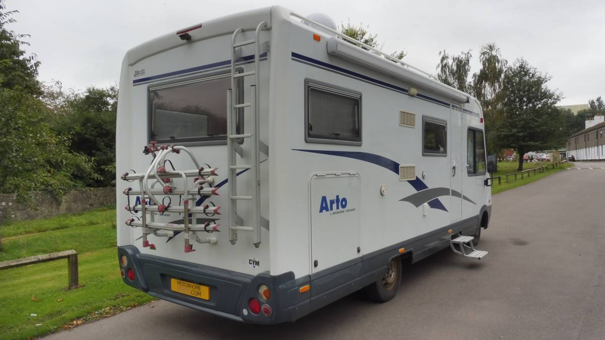 Niesman And Bischoff Arto 69G A-Class 5 Berth Fixed Beds Large Garage ...