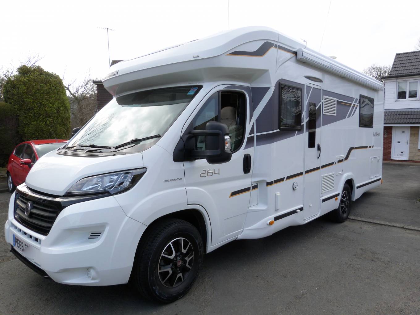 Benimar Mileo 264 rear single beds coachbuilt motorhome