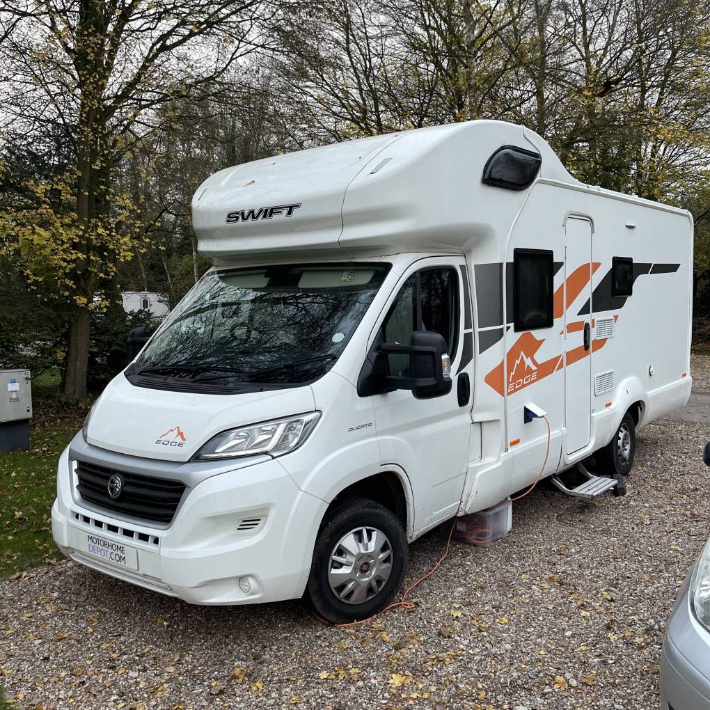 fixed island bed motorhomes for sale