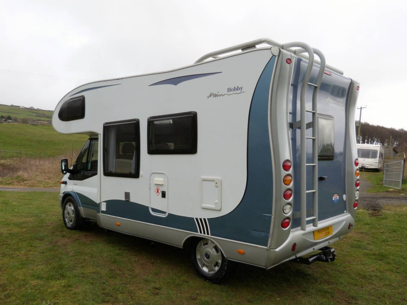 Hobby Siesta 555 rear washroom 4 berth coachbuilt motorhome