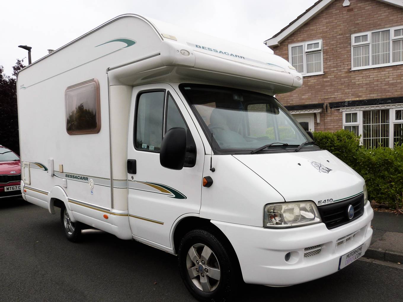 Bessacarr E410 2 berth rear kitchen coachbuilt motorhome for sale