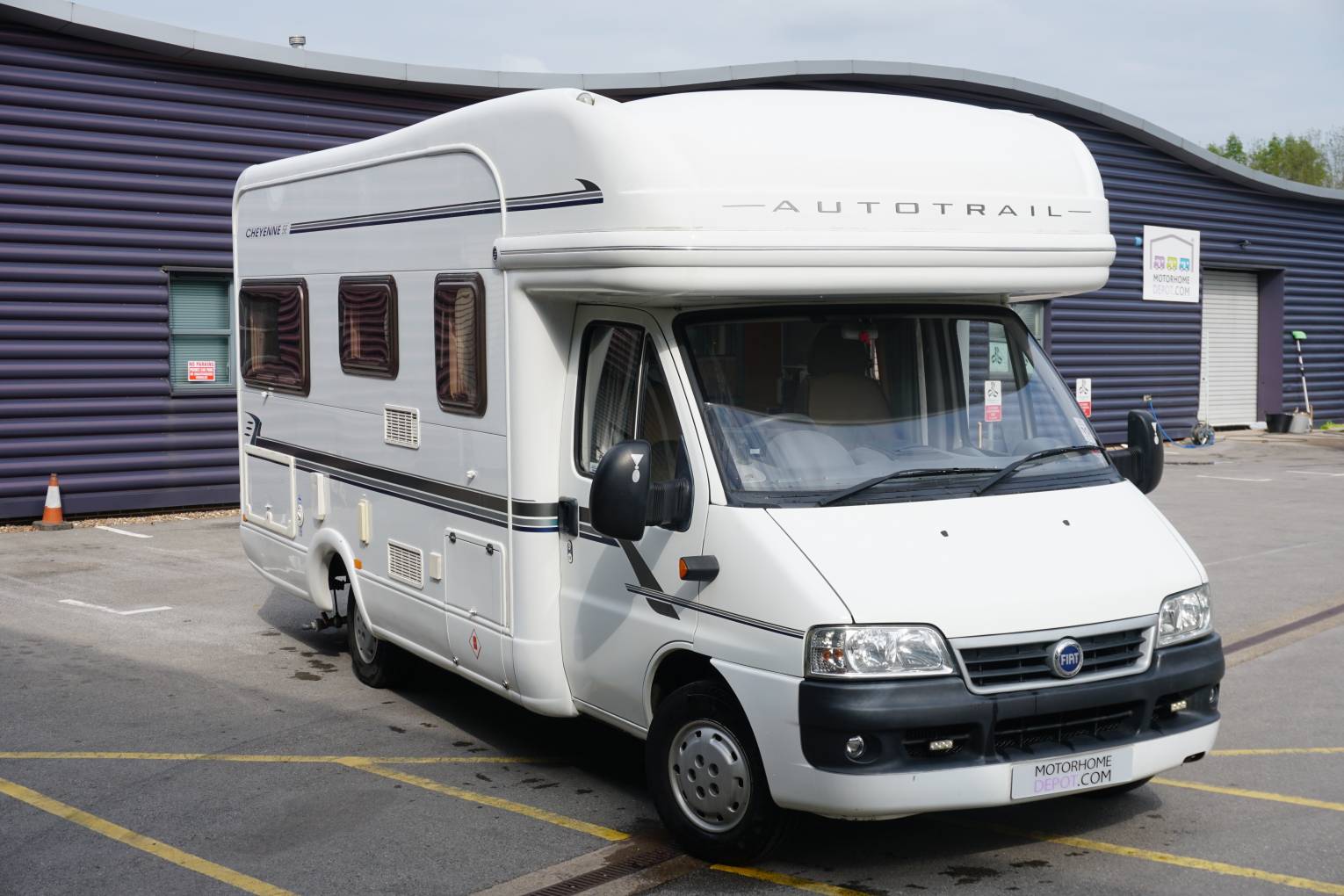 motorhome for sale fixed rear bed