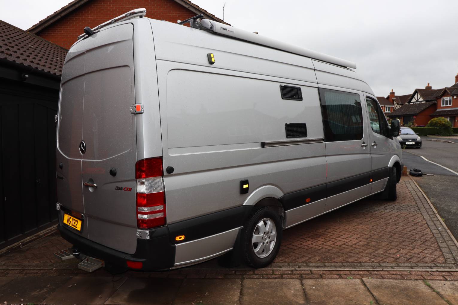 Mercedes Sprinter Stealth Camper 4 Travelling Seats Large Garage ...