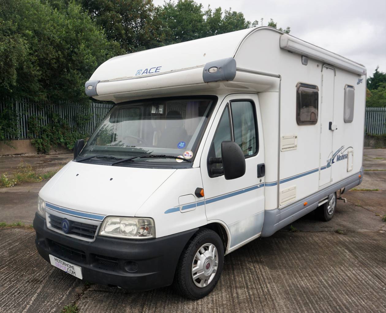 Ace Modena two berth fixed bed motorhome for sale