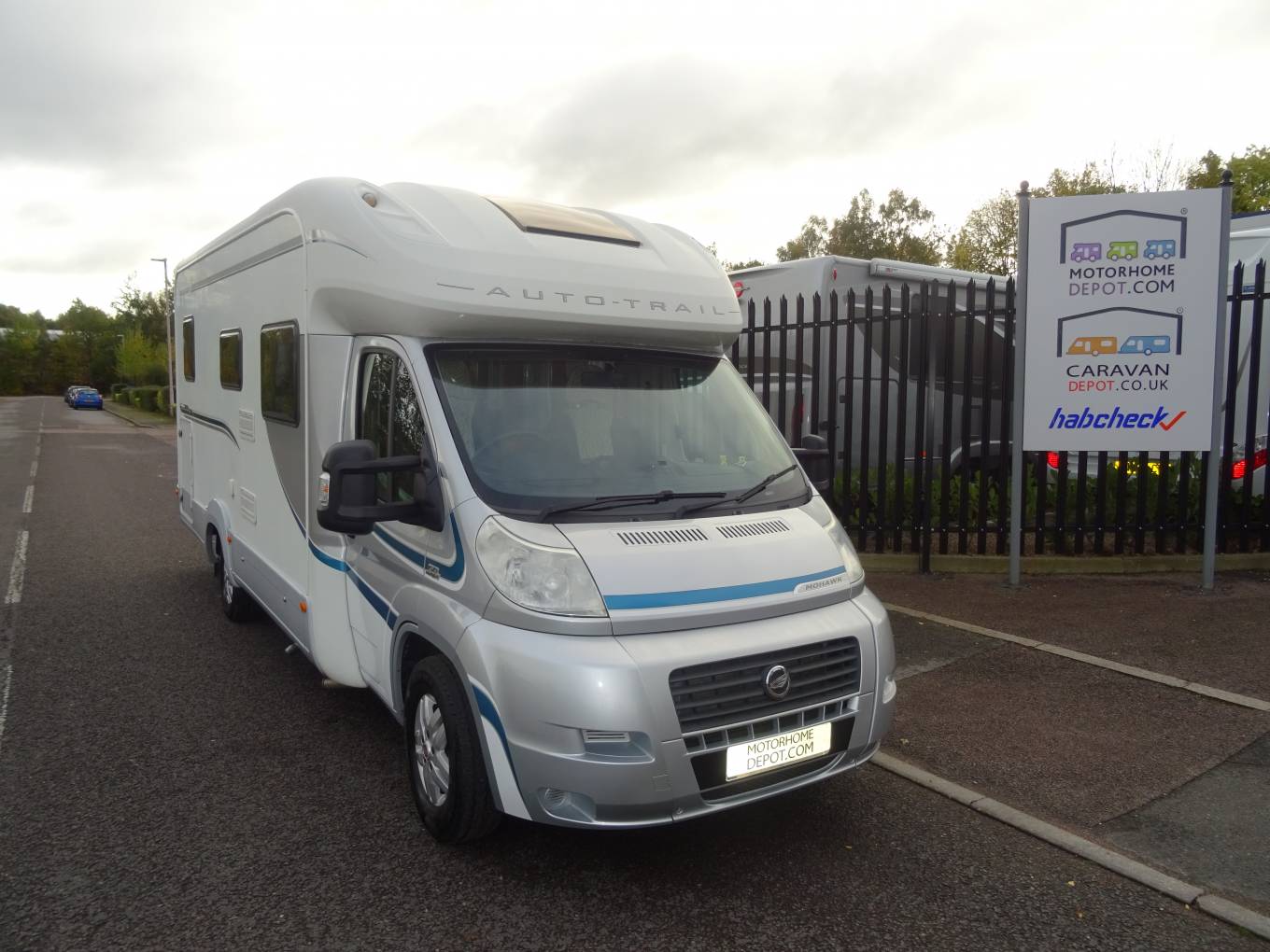 transverse bed motorhomes for sale